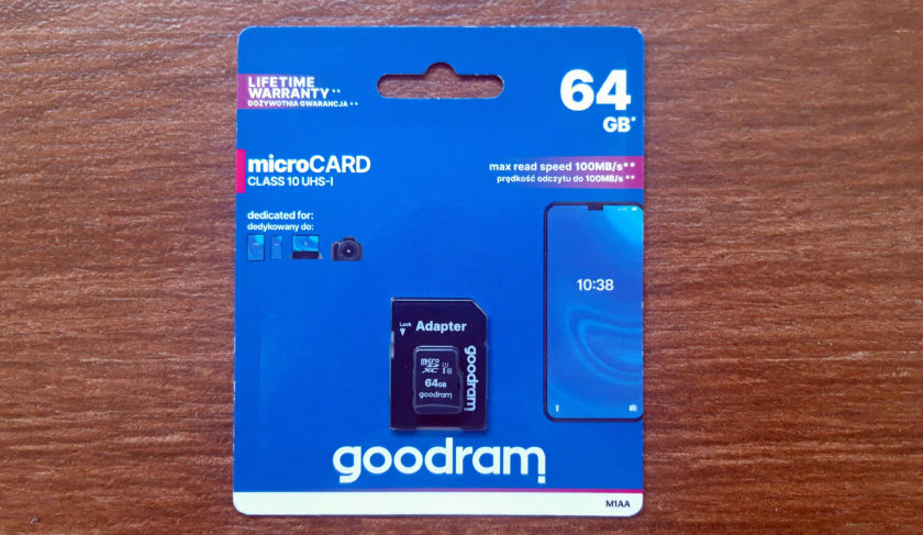 TEST a unboxing paměťové karty GoodRam M1AA. Jak si vedla?