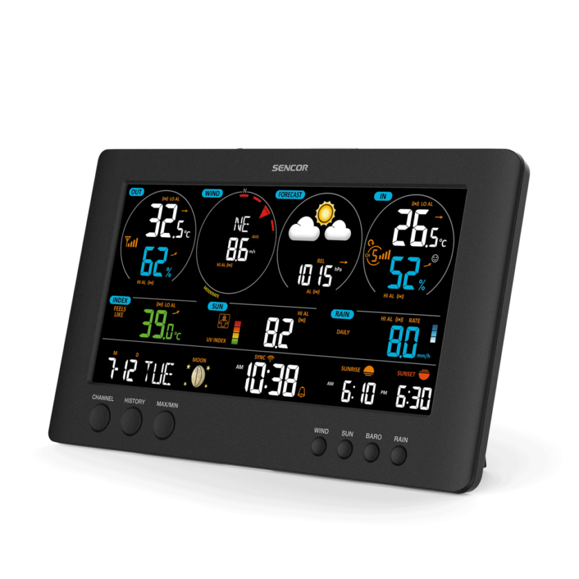 Meteostanice Sencor: Od základních modelů až po profesionální přístroje