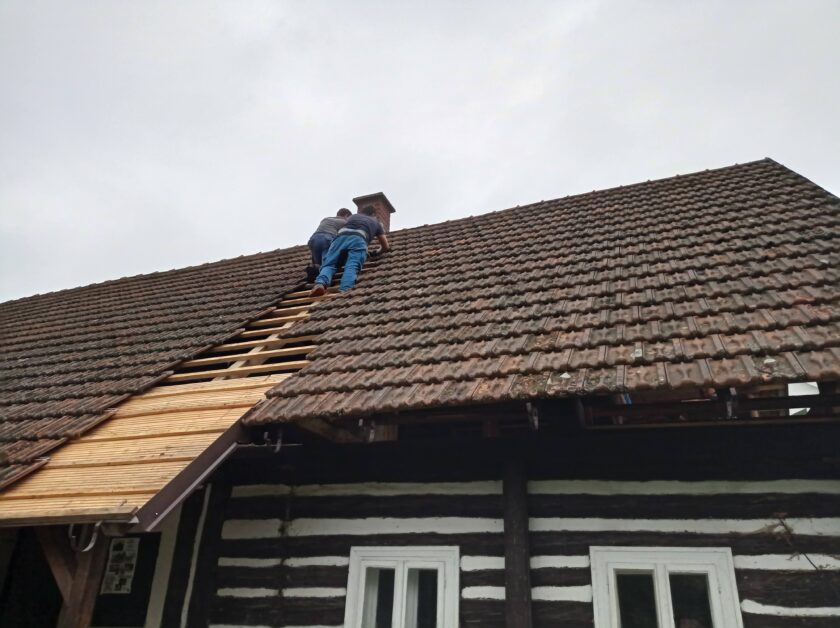 Rekonstrukce skautské klubovny ve Verměřovicích